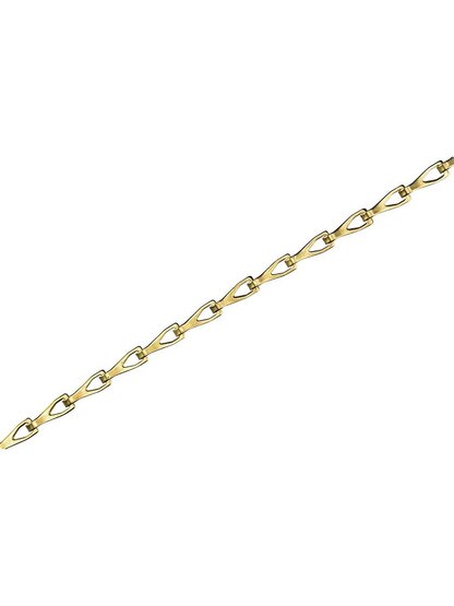 Plated-Steel Sash Chain - #25